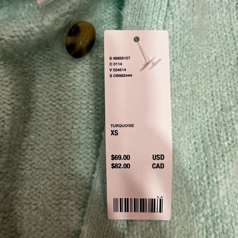 Urban Outfitters Mint Green Sweater NWT - Picture 3 of 3